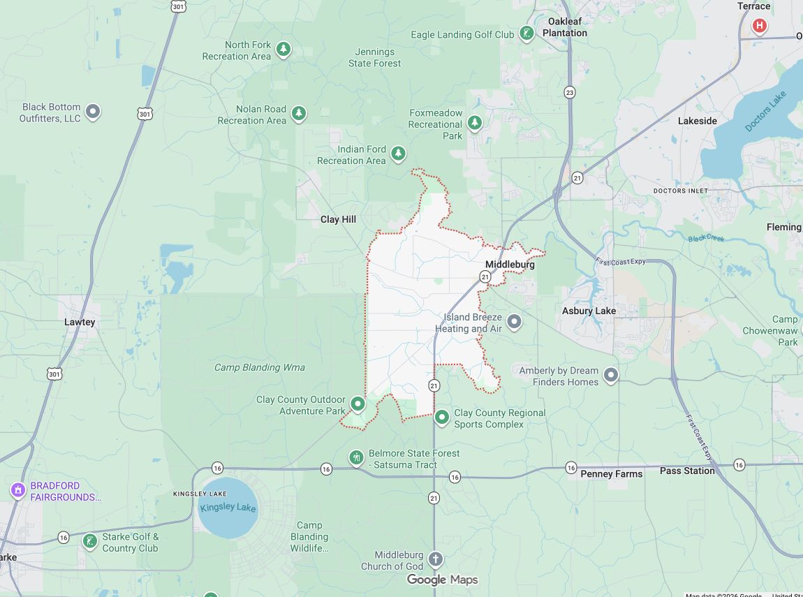 Precision Garage Door Service® of Middleburg map