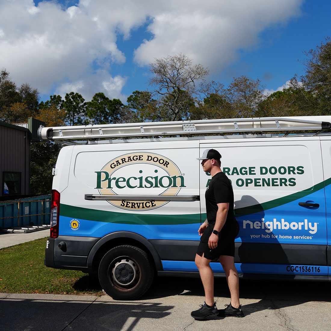 New garage door installation Jacksonville